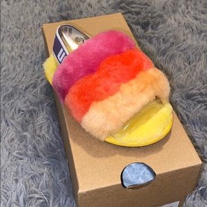 Toddler “Fluff Yeah” Ugg Slides